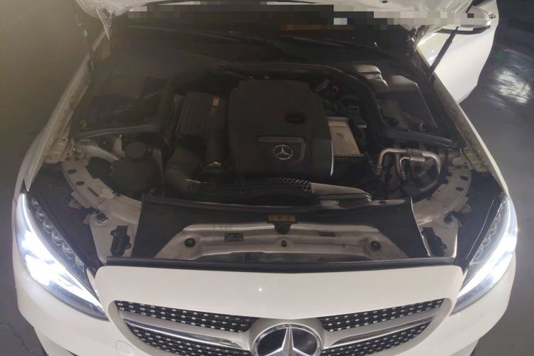 Used Mercedes-Benz C-Class 2017 Facelift C 200 L Sport Edition Engine Bay