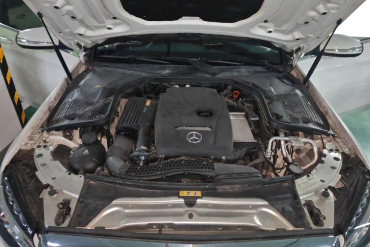 Used Mercedes-Benz C-Class 2017 Facelifted C 180 L Stylish Edition Engine Bay