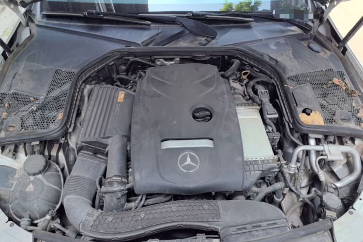 Used Mercedes-Benz C-Class 2017 Facelift C 200 L Sport Edition Engine Bay
