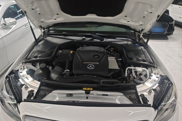 Used Mercedes-Benz C-Class 2017 Facelift C 200 L Sport Edition Engine Bay