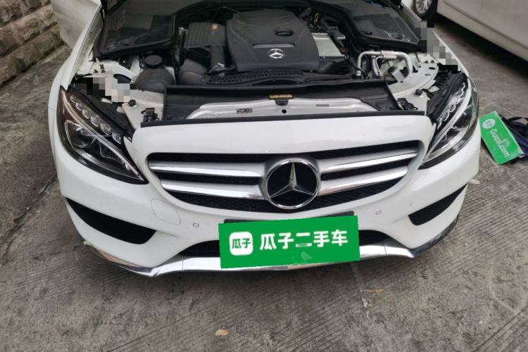 Used Mercedes-Benz C-Class 2017 Facelift C 200 L Sport Edition Engine Bay