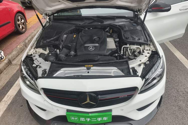 Used Mercedes-Benz C-Class 2017 Facelift C 200 Station Wagon Engine Bay