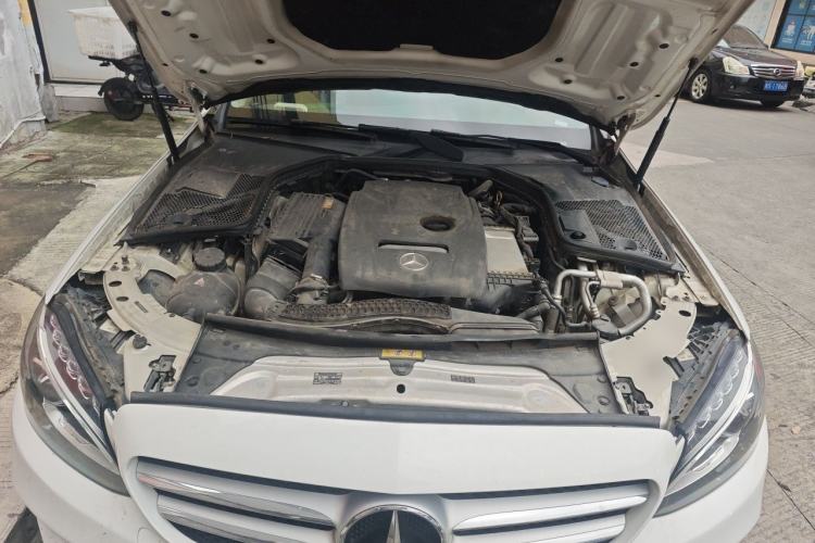 Used Mercedes-Benz C-Class 2017 Facelift C 200 L Sport Edition Engine Bay