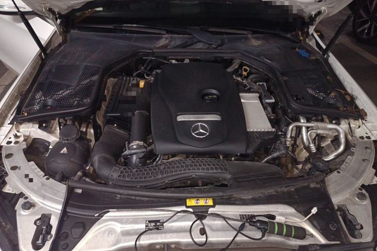 Used Mercedes-Benz C-Class 2017 Facelift C 200 L Sport Edition Engine Bay