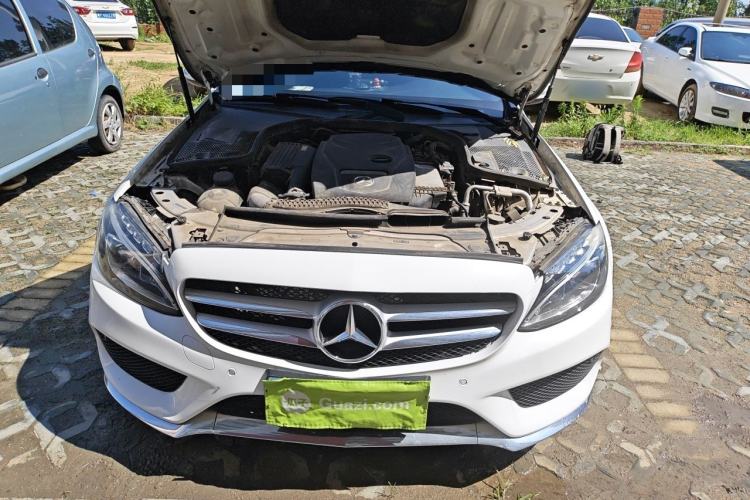 Used Mercedes-Benz C-Class 2017 Facelift C 200 L Sport Edition Engine Bay