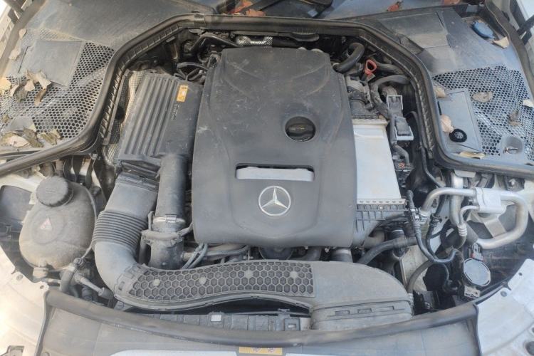 Used Mercedes-Benz C-Class 2017 Facelifted C 180 L Stylish Edition Engine Bay