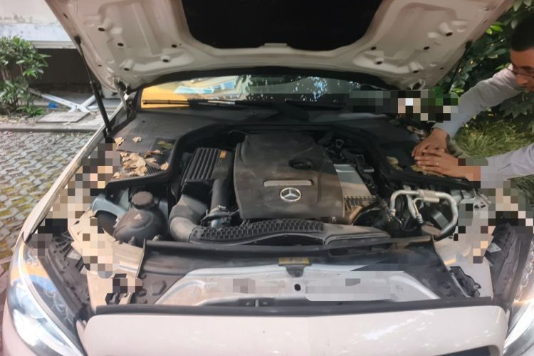 Used Mercedes-Benz C-Class 2017 Restyled C 200 Sport Edition Engine Bay