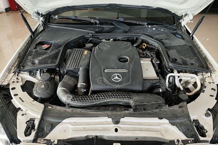Used Mercedes-Benz C-Class 2017 C 200 Coupe Engine Bay