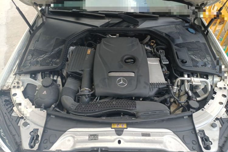 Used Mercedes-Benz C-Class 2017 Facelift C 200 L Sport Edition Engine Bay