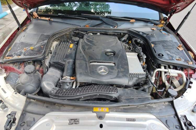 Used Mercedes-Benz C-Class 2017 C 200 L Sport Edition Engine Bay