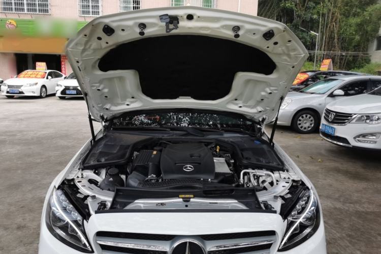 Used Mercedes-Benz C-Class 2017 C 200 L Sport Edition Engine Bay