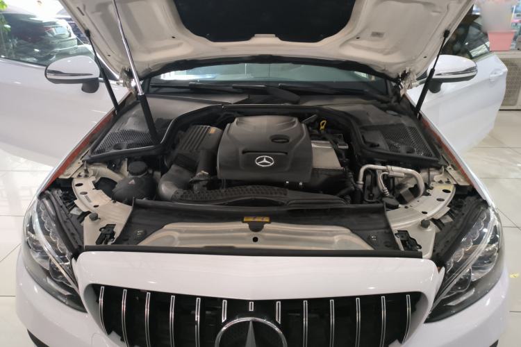 Used Mercedes-Benz C-Class 2017 C 200 4MATIC Coupe Engine Bay