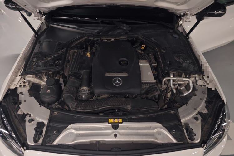 Used Mercedes-Benz C-Class 2017 C 200 4MATIC Coupe Engine Bay