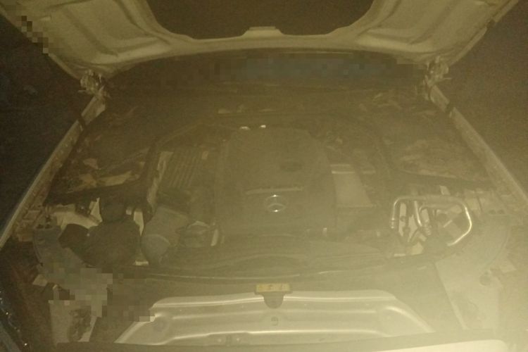 Used Mercedes-Benz C-Class 2017 C 200 Coupe Engine Bay