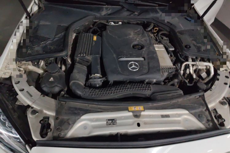 Used Mercedes-Benz C-Class 2017 Facelift C 200 L Sport Edition Engine Bay