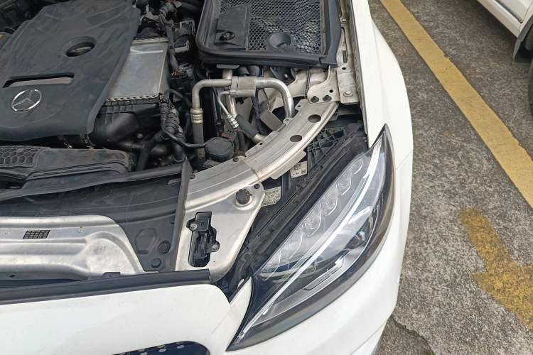 Used Mercedes-Benz C-Class 2017 Revised C 180 L Dynamic Sports Edition Engine Bay Left