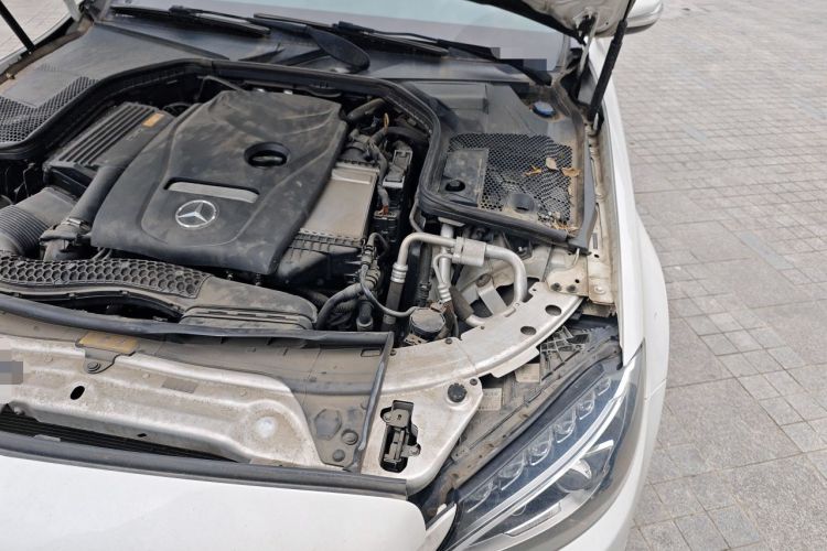 Used Mercedes-Benz C-Class 2017 Facelift C 200 L Sport Edition Engine Bay Left