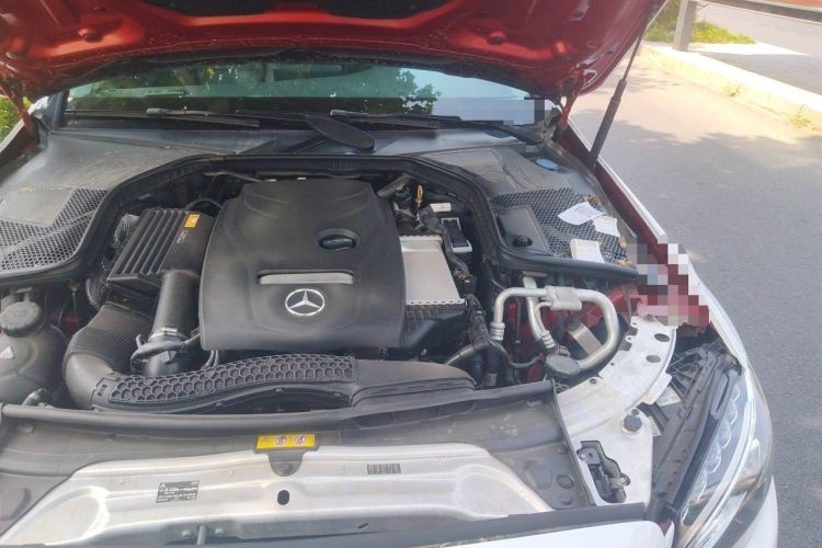 Used Mercedes-Benz C-Class 2017 Facelift C 200 L Sport Edition Engine Bay Left