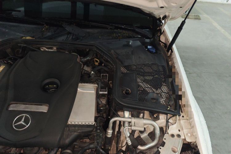 Used Mercedes-Benz C-Class 2017 C 200 Sport Edition Engine Bay Left