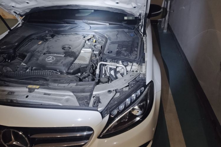 Used Mercedes-Benz C-Class 2017 C 200 Sport Edition Engine Bay Left