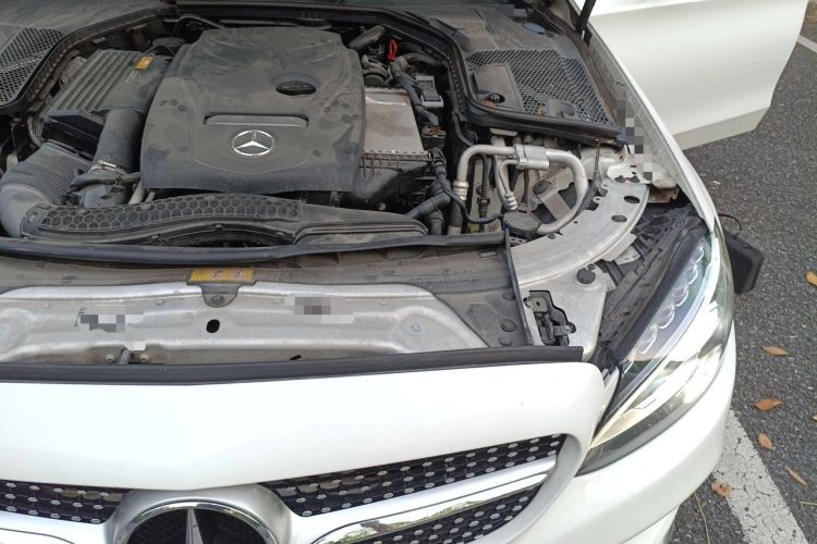Used Mercedes-Benz C-Class 2017 C 180 L Sport Edition Engine Bay Left