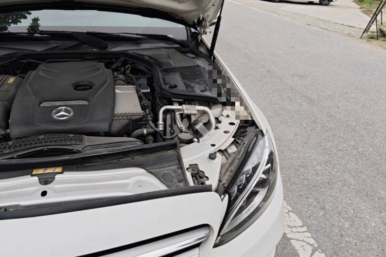 Used Mercedes-Benz C-Class 2017 C 200 station wagon Engine Bay Left