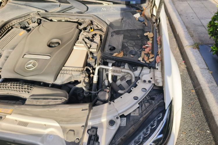 Used Mercedes-Benz C-Class 2017 C 200 L Sport Edition Engine Bay Left