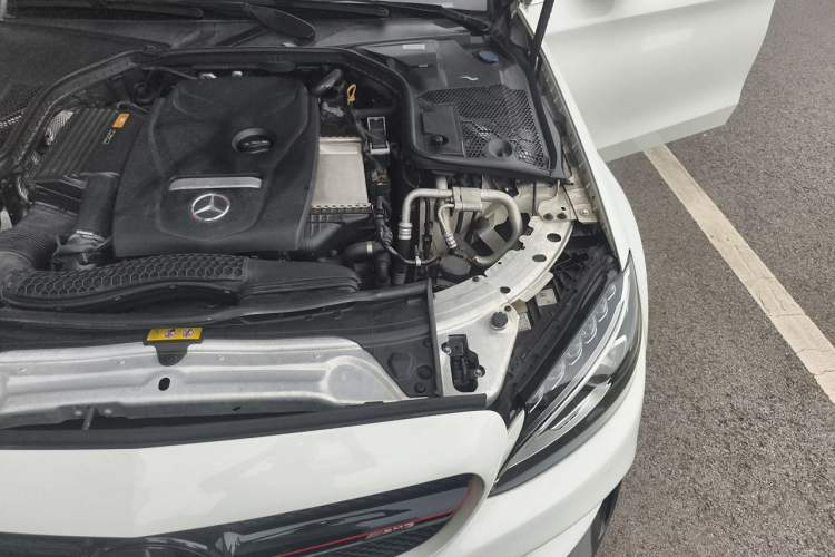 Used Mercedes-Benz C-Class 2017 Facelift C 200 Station Wagon Engine Bay Left