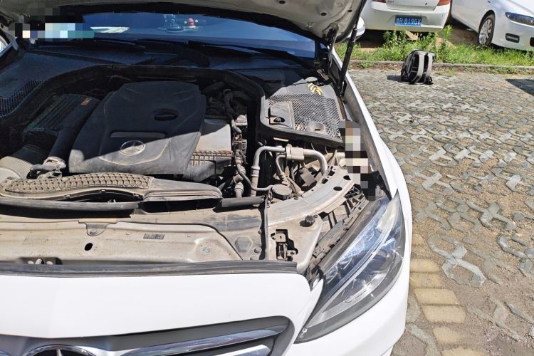 Used Mercedes-Benz C-Class 2017 Facelift C 200 L Sport Edition Engine Bay Left