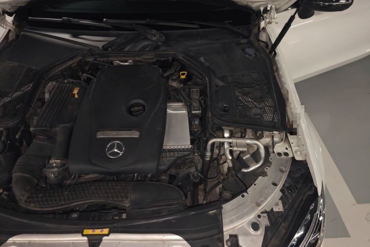 Used Mercedes-Benz C-Class 2017 C 200 4MATIC Coupe Engine Bay Left