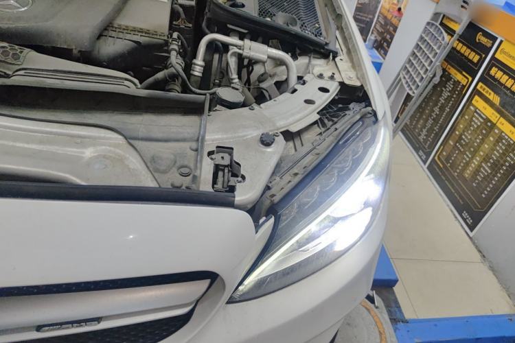 Used Mercedes-Benz C-Class 2017 Restyled C 200 Sport Edition Engine Bay Left