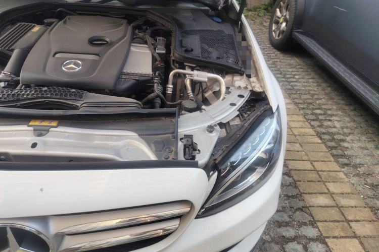 Used Mercedes-Benz C-Class 2017 C 200 L Sport Edition Engine Bay Left