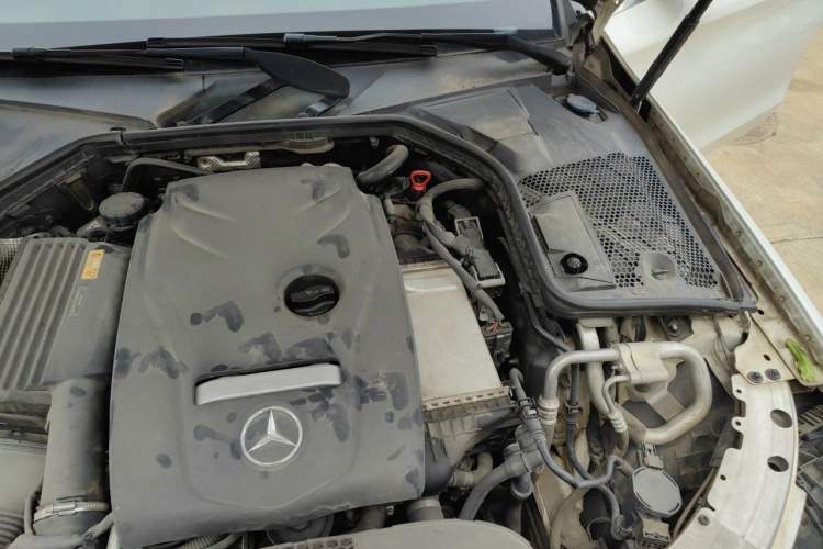 Used Mercedes-Benz C-Class 2017 C 180 L Sport Edition Engine Bay Left
