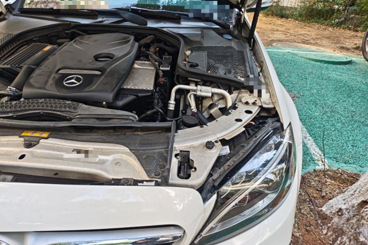 Used Mercedes-Benz C-Class 2017 C 200 L Sport Edition Engine Bay Left