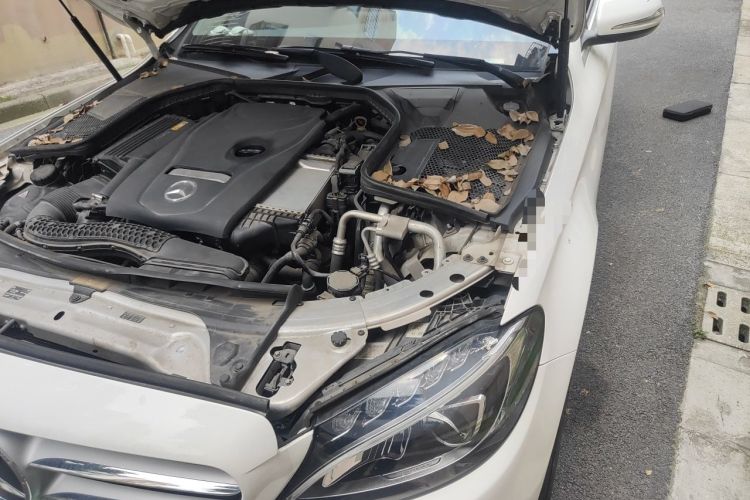 Used Mercedes-Benz C-Class 2017 C 200 L Sport Edition Engine Bay Left