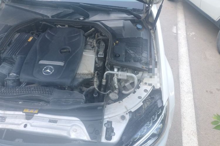 Used Mercedes-Benz C-Class 2017 C 200 L Sport Edition Engine Bay Left