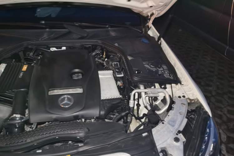 Used Mercedes-Benz C-Class 2017 Facelift C 200 L Sport Edition Engine Bay Left