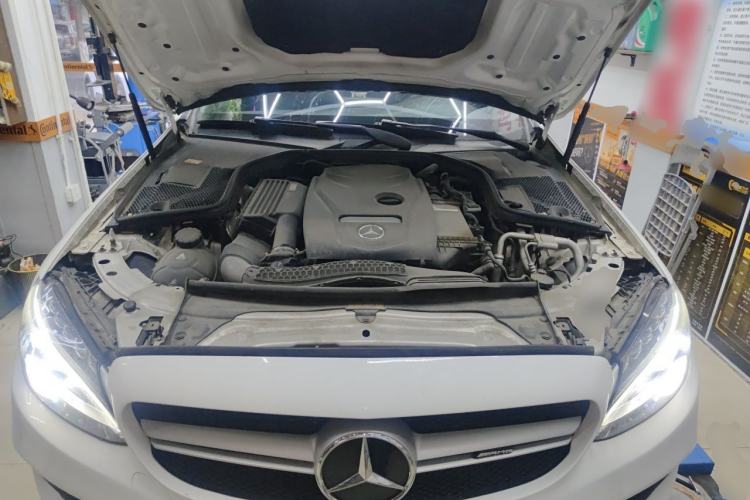 Used Mercedes-Benz C-Class 2017 Restyled C 200 Sport Edition Engine Bay