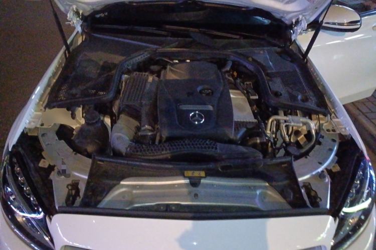 Used Mercedes-Benz C-Class 2017 C 200 station wagon Engine Bay