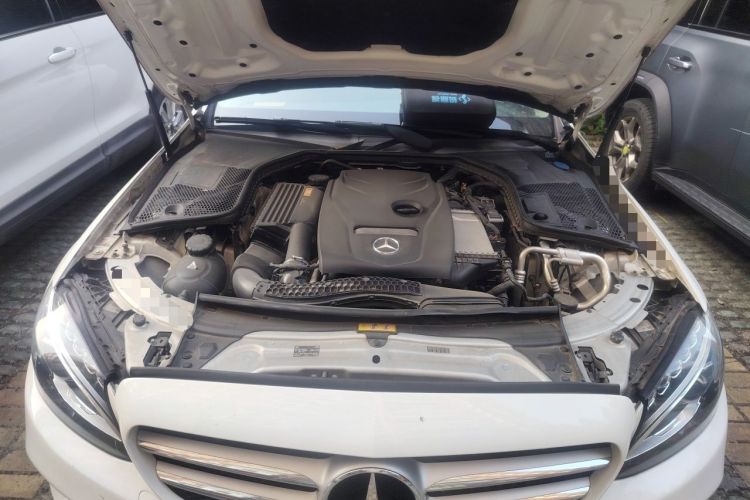 Used Mercedes-Benz C-Class 2017 C 200 L Sport Edition Engine Bay