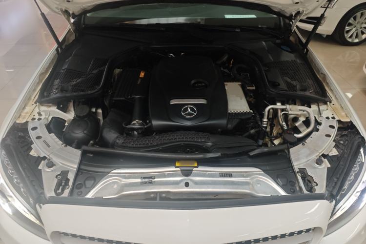 Used Mercedes-Benz C-Class 2017 Facelift C 200 L Sport Edition Engine Bay