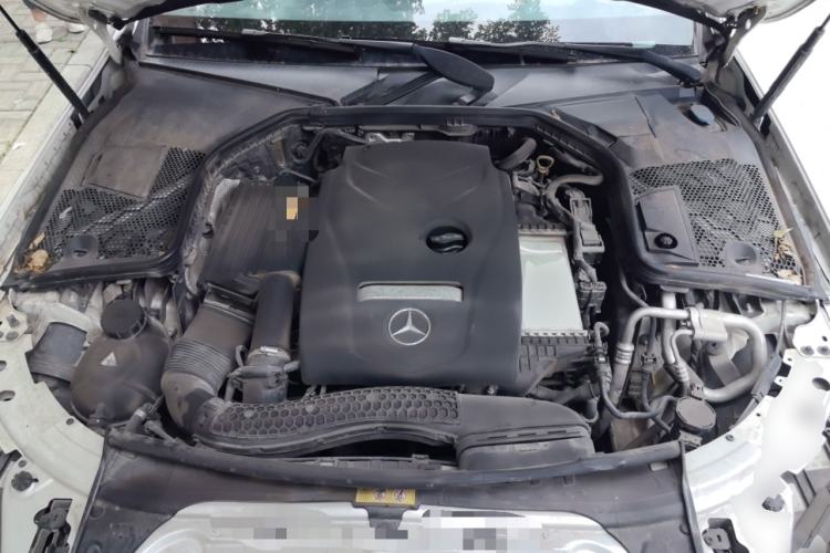 Used Mercedes-Benz C-Class 2017 Facelift C 200 L Sport Edition Engine Bay
