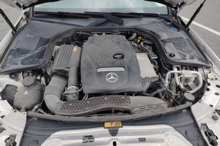 Used Mercedes-Benz C-Class 2017 Facelift C 200 L Sport Edition Engine Bay