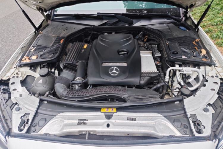Used Mercedes-Benz C-Class 2017 Facelift C 200 L Sport Edition Engine Bay