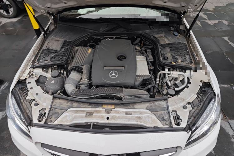Used Mercedes-Benz C-Class 2017 Facelift C 200 L Sport Edition Engine Bay