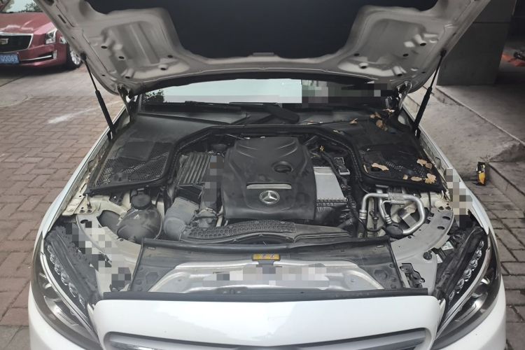 Used Mercedes-Benz C-Class 2017 C 200 L Sport Edition Engine Bay