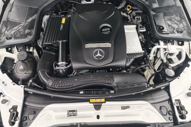 Used Mercedes-Benz C-Class 2017 Facelift C 200 L Sport Edition Engine Bay