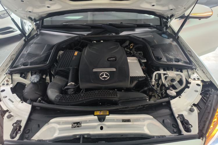 Used Mercedes-Benz C-Class 2017 Facelift C 200 L Sport Edition Engine Bay