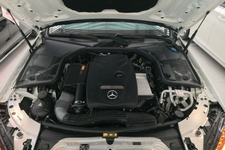 Used Mercedes-Benz C-Class 2017 Facelift C 200 L Sport Edition Engine Bay