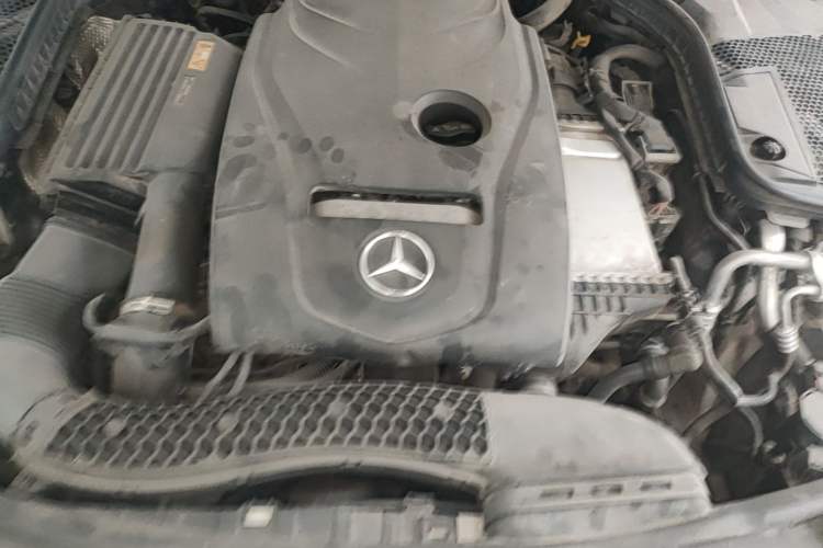 Used Mercedes-Benz C-Class 2017 Facelift C 200 L 4MATIC Sport Edition Engine Bay